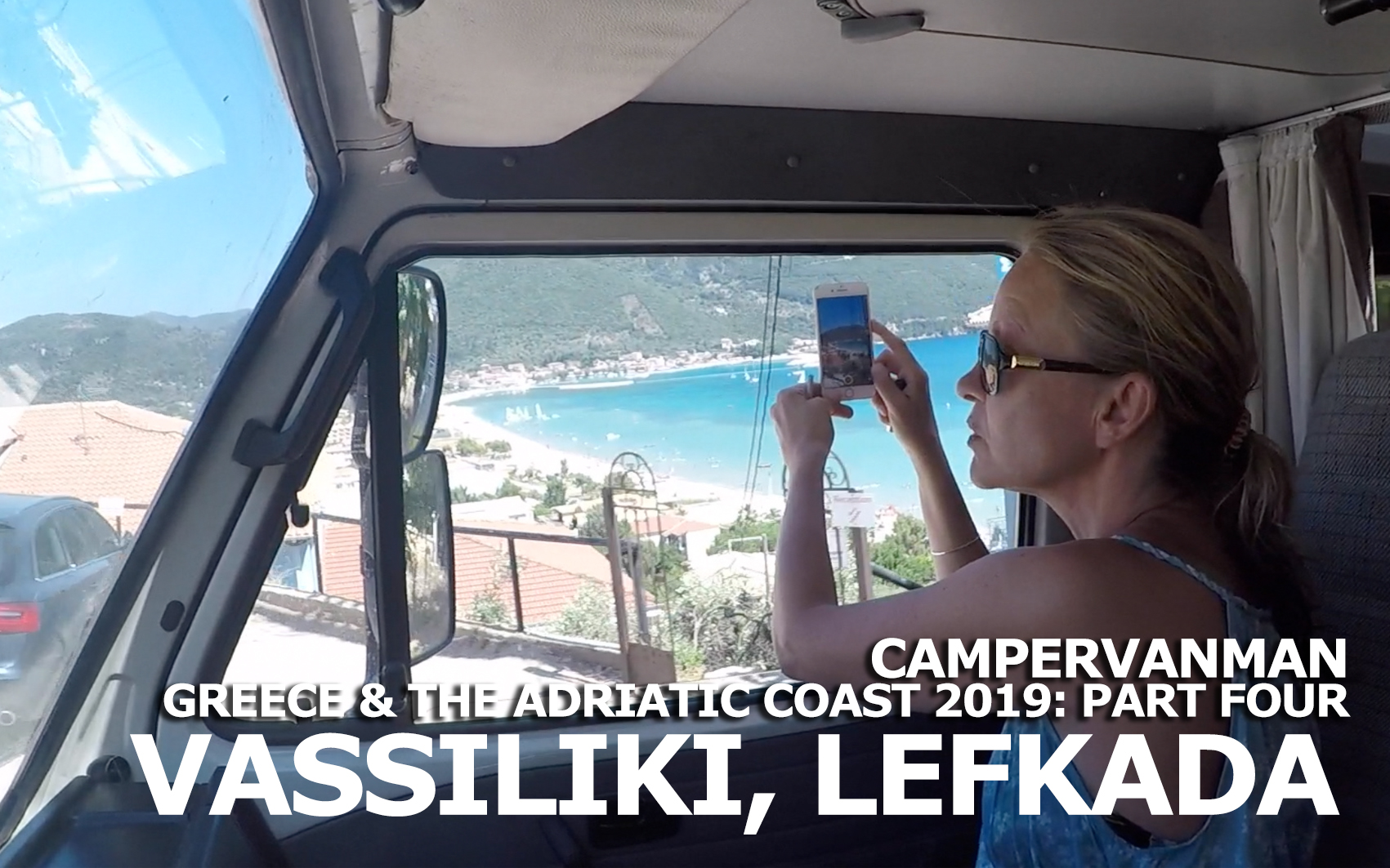 Vassiliki, Lefkadaa in a camper van