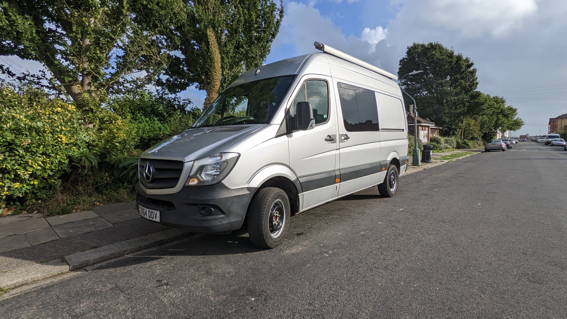 Mercedes sprinter mwb camper hot sale conversion