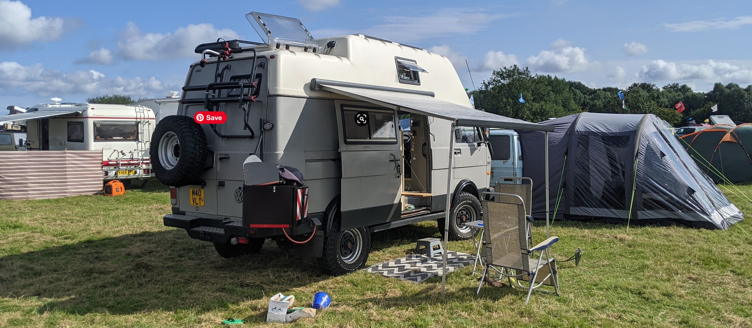 What considerations are there around security in a campervan?