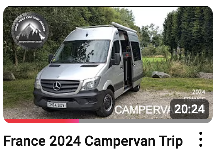 France 2024 campervan trip