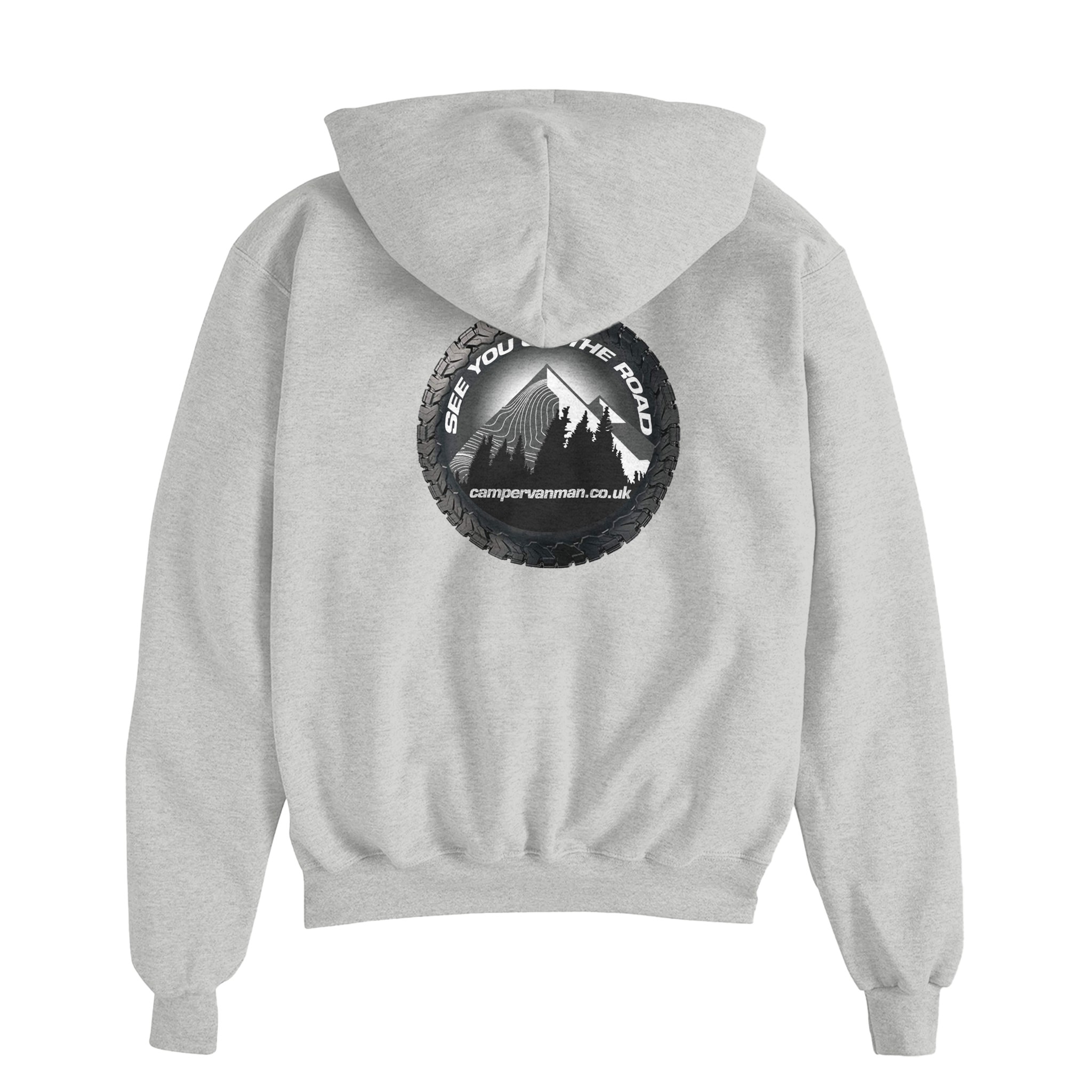 Camper Van Man logo hoodie - Christmas Camper Van Gifts 2025