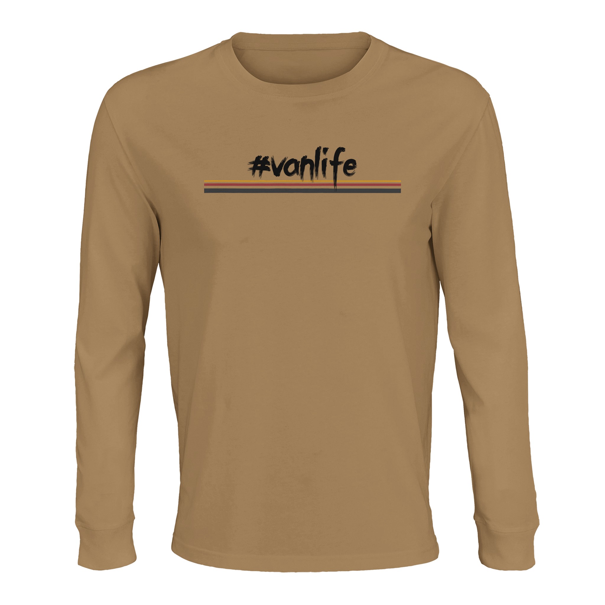 Camper Van Man #vanlife long sleeved t shirt - Christmas Camper Van Gifts 2025